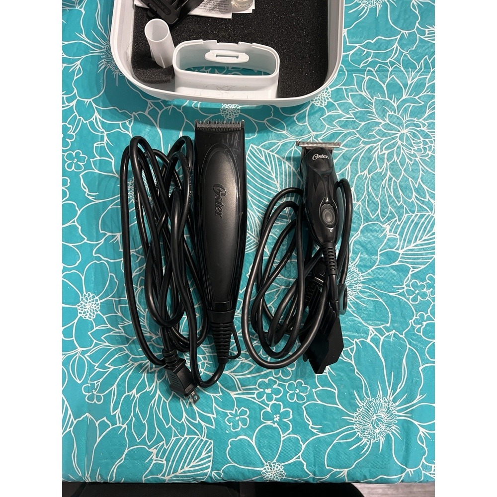 🐶 OSTER COMMERCIAL PET GROOMING‎ ELECTRIC CLIPPERS Set of 2 (Large & Small)